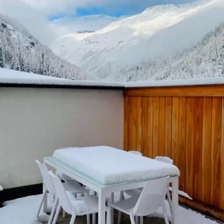 Cosy Flat In Zweiselstein With Garden Apartmán